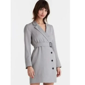 VETTA Capsule The Blazer Long Sleeve Convertible Jacket Vest Dress XS